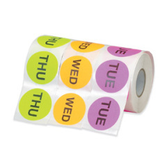 Shoplet select sun days of the week labels 2 white