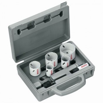 Bosch 8 piece bi-metal multi purpose holesaw kit 