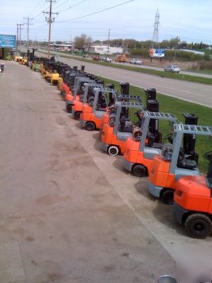 Bt-prime mover-1250 lb capacity fork lift forklift