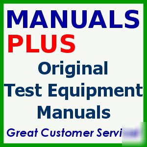 Lambda lcd-4 series op/service manual - $5 shipping 