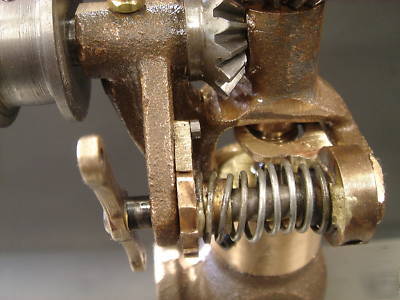 Steam engine flyball governor scale model