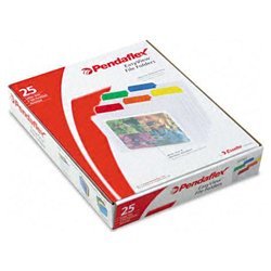 New easyview poly file folders, 1/3 cut asst. ...