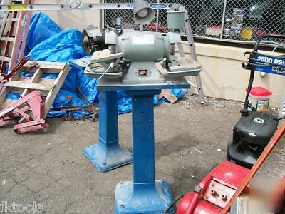Diamond wheel pedestal mount 6