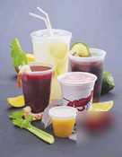 Fabri-kal plastic cold cup translucent 9OZ |2500 ea|