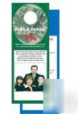 1000 full color custom printed doorhangers