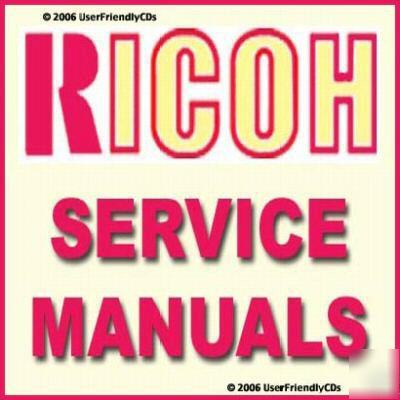 Ricoh aficio gestetner manual printer service manuals 