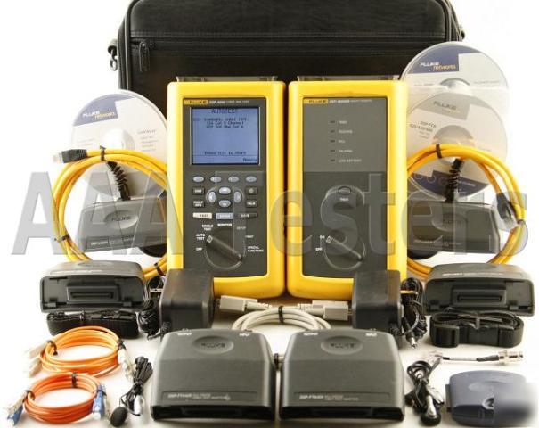 Fluke dsp-4000 CAT6 DSP4000 FTA420 mm fiber dsp-FTA420