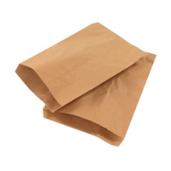 Shoplet select kraft flat merchandise bags 8 12 x 11