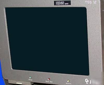 Greco touch screen interface computer screen mod tss-12