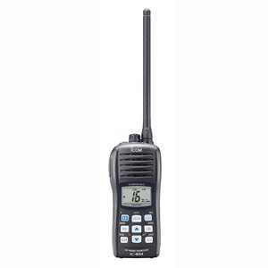 Icom M34 01-icom M34 handheld vhf radio - w/ 2 yr warra