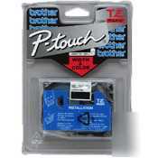 Brother intl. p-touch tz tape cartridge black on