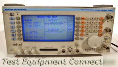 Marconi 2945A /2/4/ communications service monitor