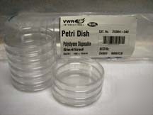 Parter medical petri dishes, sterile 3305 eo gas