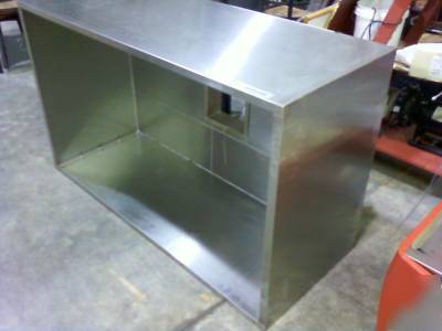 Restaurant exhaust fan & hood