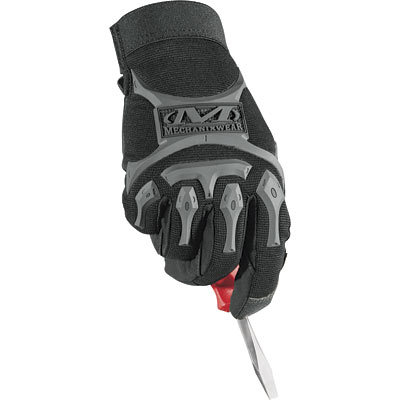 Mechanix wear m-pact gloves stealth, small mmp-55-008