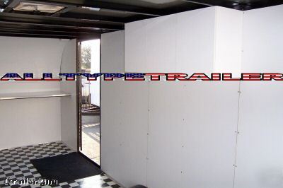 Enclosed photography / dui custom built t/ spec trailer
