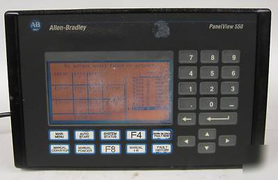 Allen bradley 2711-B5A2 panelview 550 interface 