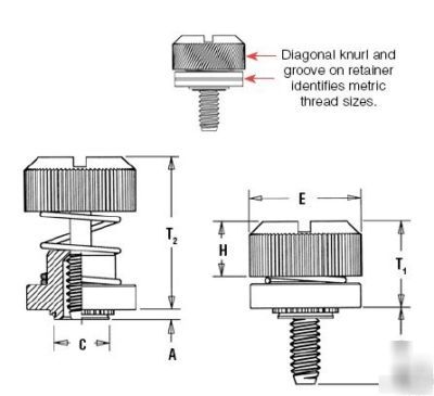 (50) pem PF31-832-30CN low-profile panel fastener 