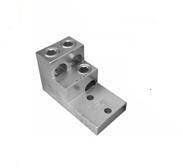 Aluminum panelboard mechanical lug, 3 conductor, 750MCM