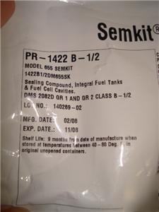 New 24 sealed sealant semkit 655 pr-1422 b-1/2