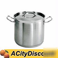 32 quart update stainless steel stock pot nsf