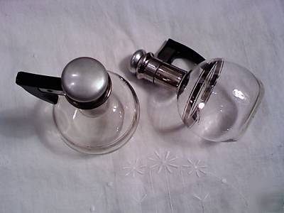 Individual hotel coffee carafes - blown glass