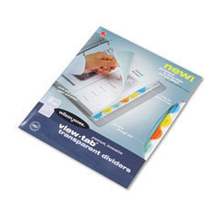 Wilson jones 55063:view-tab index dividers, 3 sets