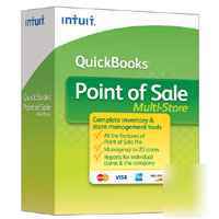 Quickbooks point of sale pos 9.0 multi-store 100 seats 