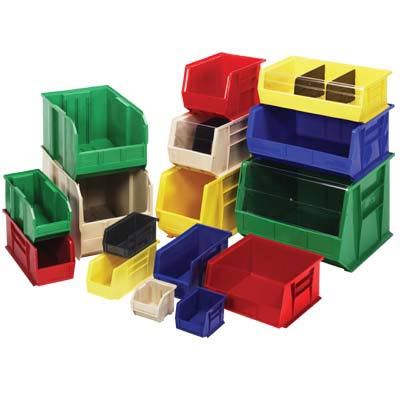 Quantum h-duty stacking bin 10 7/8