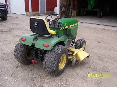 John deer 400 garden tractor mower