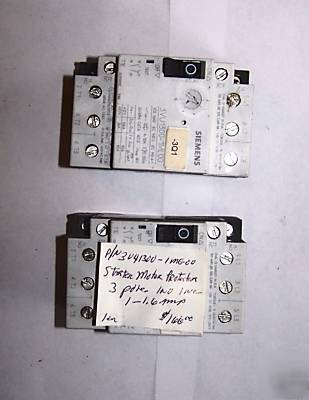 94 + pc. lot - siemens circuit breakers,starters,relays