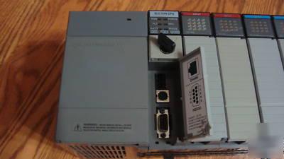 Allen-bradley panelview 600 + slc 500 10-slot rack load