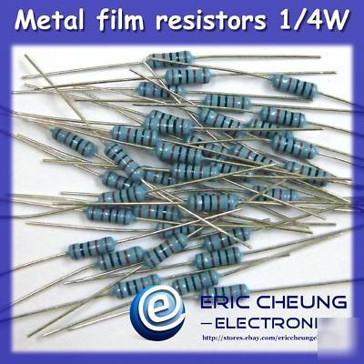 200PCS 56 ohm metal film resistors 1/4W +/-1%