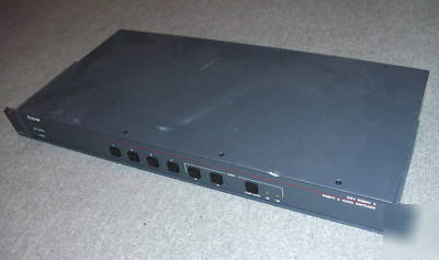 Extron SW4 rgbhv + audio switcher 4-channel cctv video