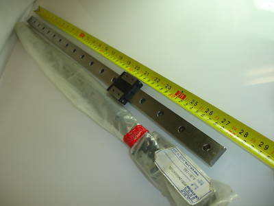 Thk 28 inch RSR12WV linear rails w/ two bearing blocks
