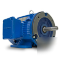 New 3 hp 1800 182TC 208/230/460 tefc electric motor