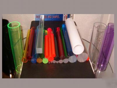 Fluor. red acrylic tube 3