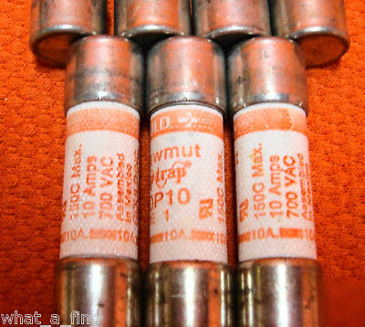 New lot 7 shawmut A70P10 amp-trap fuse A70P-10 type 1 